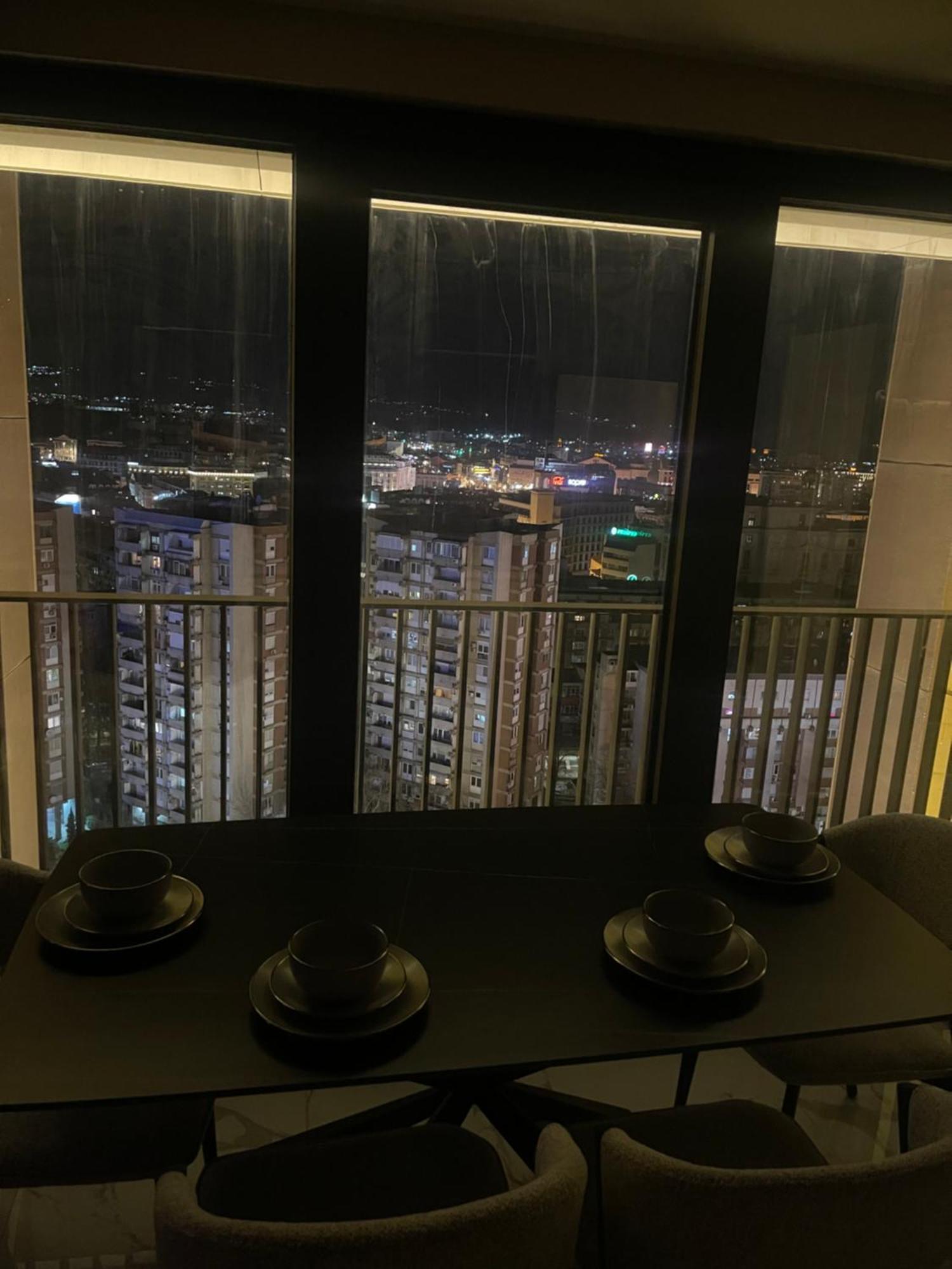 180° View Apartment In Diamond Building Skopje Zewnętrze zdjęcie